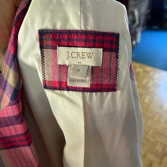 J Crew colorful plaid blazer - Picture 2 of 5